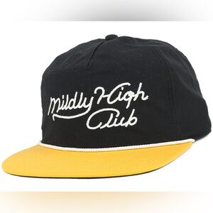 Mildly High True Black Snapback - Burton